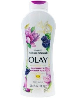 OLAY ESSENTIAL BOTANICALS BODY WASH 700ML BLACKBERRY MAGNOLIA PETALS