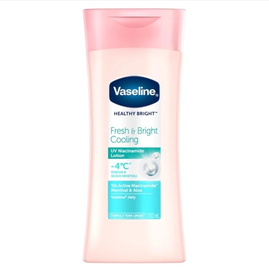VASELINE BODY LOTION FRESH &amp; BRIGHT COOLING 200ML