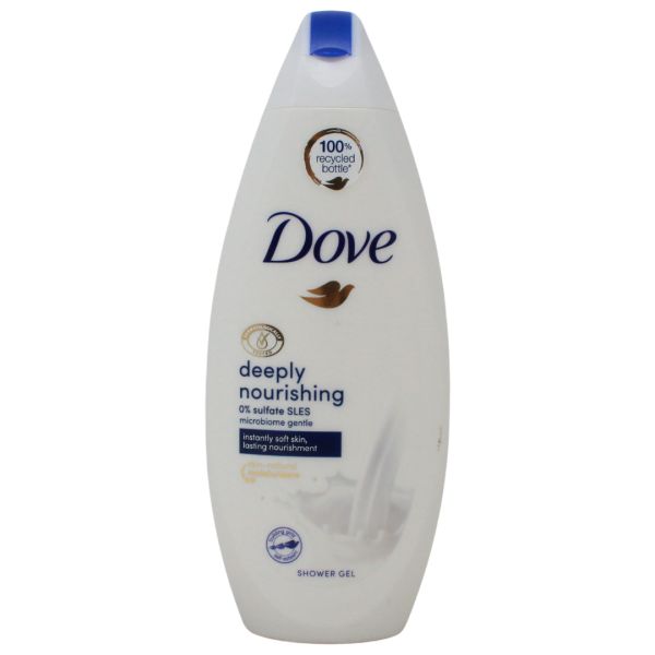 DOVE BDOY WASH 250ML DEEPLY NOURISHING