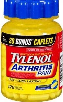 TYLENOL ARTHRITIS PAIN 650MG CAPLETS 120'S