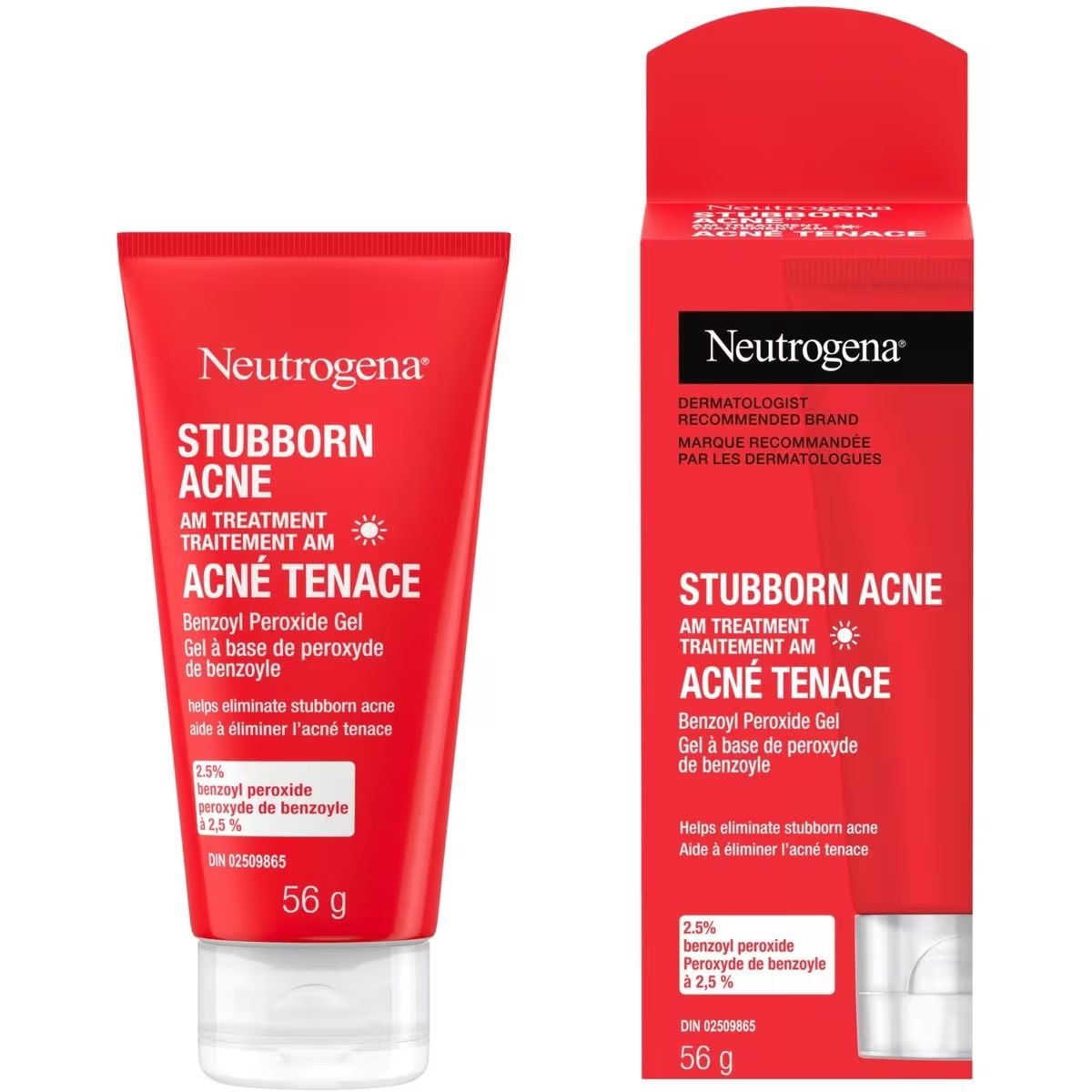 NEUTROGENA STUBBORN ACNE AM FACIAL TREATMENT 56G