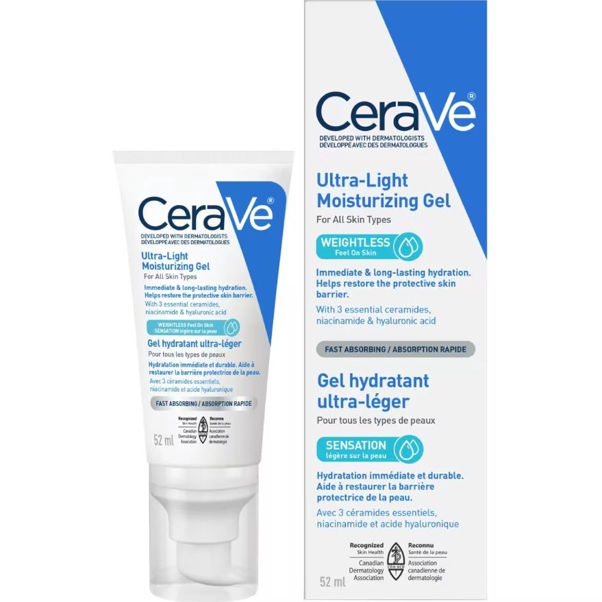 CERAVE ULTRA-LIGHT MOISTURIZING GEL 52ML