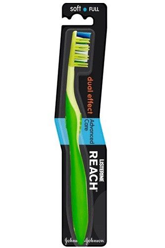 LISTERINE TOOTHBRUSH REACH ADVANCED CARE SOFT