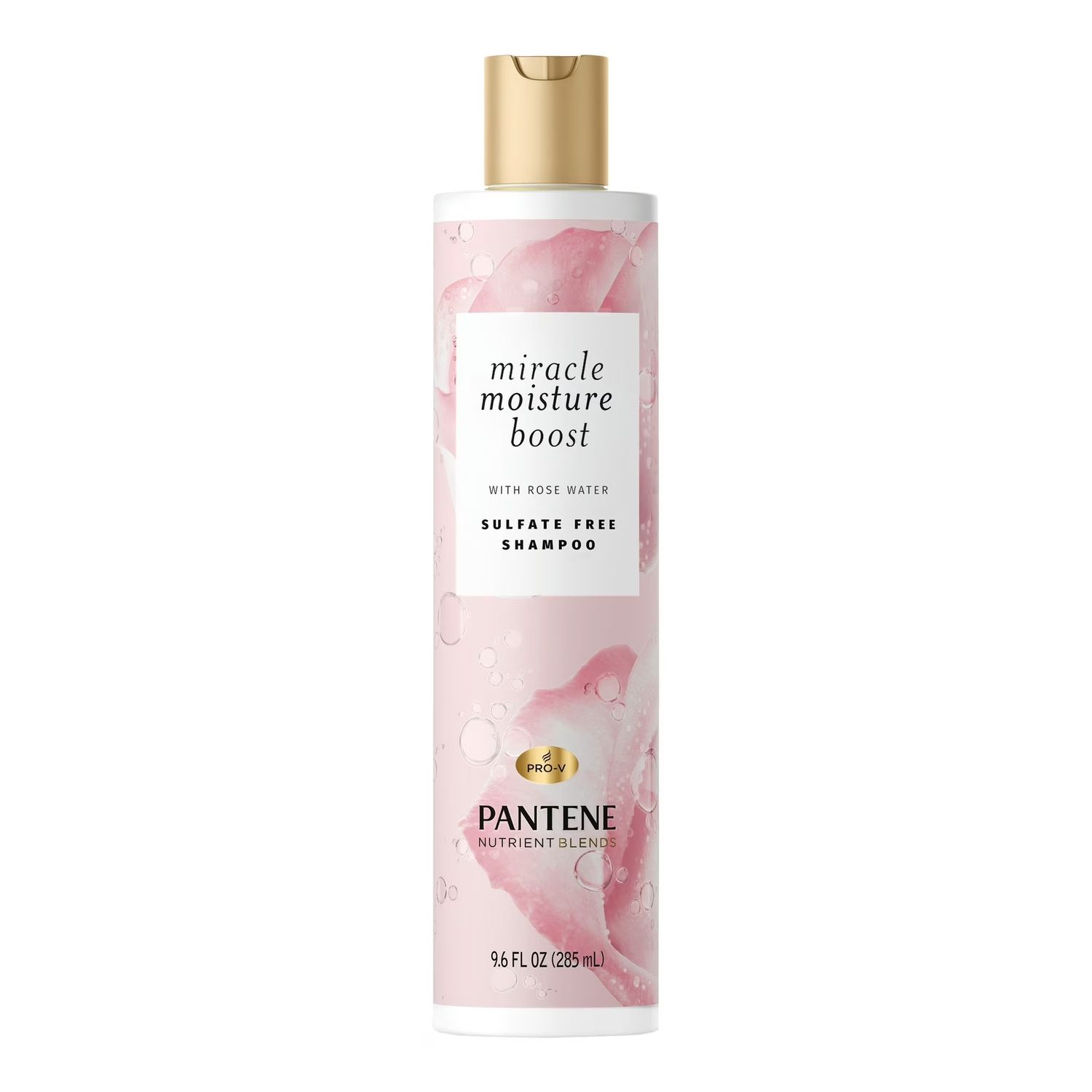 PANTENE PRO-V NUTRIENT BLENDS MIRACLE MOISTURE BOOST SHAMPOO ROSE WATER 285ML