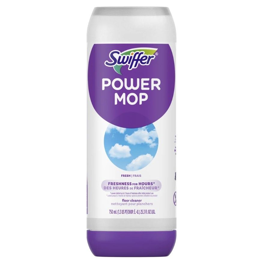 SWIFFER POWER MOP FLOOR CLEANER FRESH SCENT 750ML