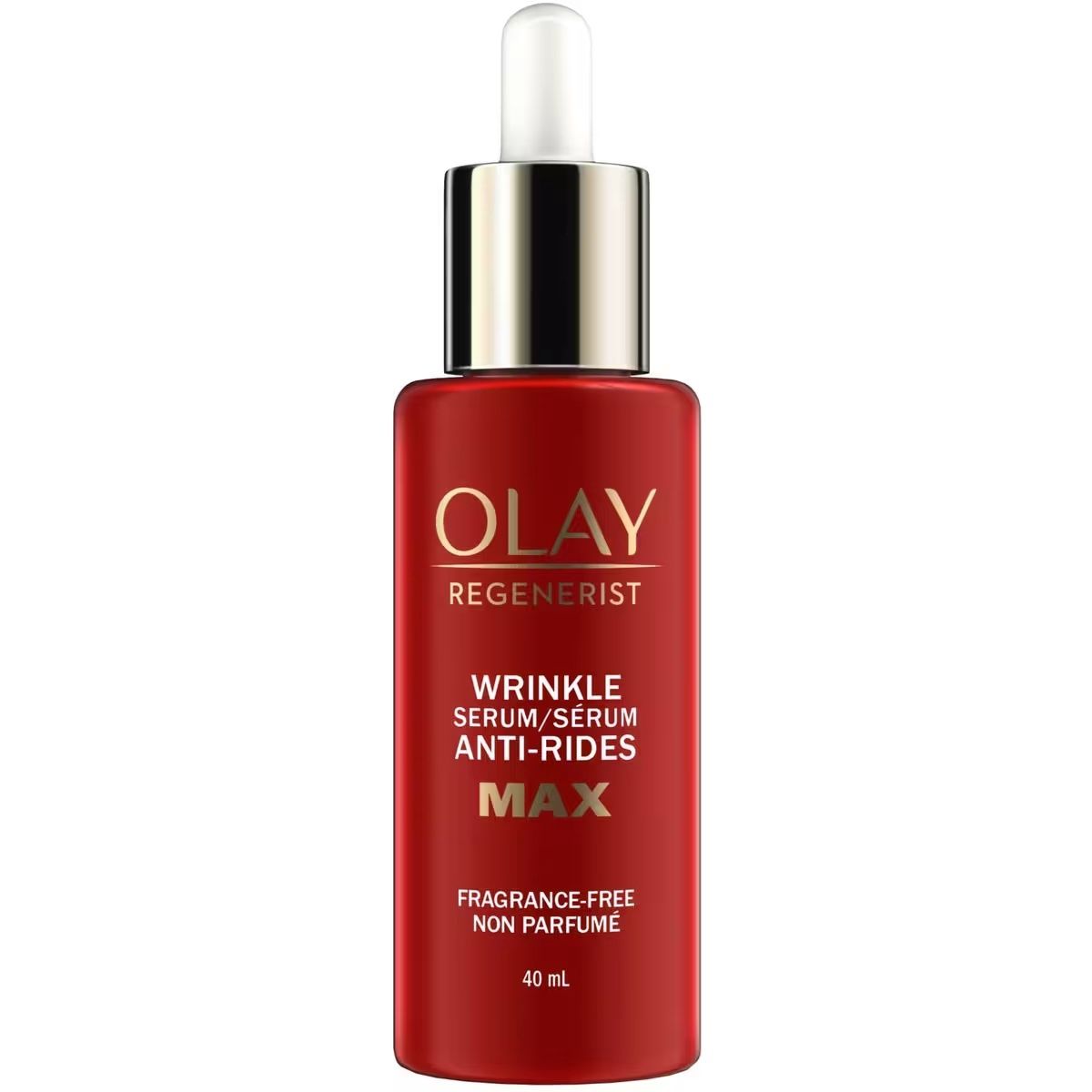 OLAY ANTI-WRINKLE SERUM NIACINAMIDE MAX PEPTIDES 40ML FRAGRANCE-FREE