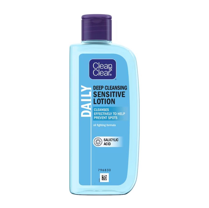 CLEAN&amp;CLEAR DAILY DEEP CLEANSING SENSITIVE LOTION 200ML