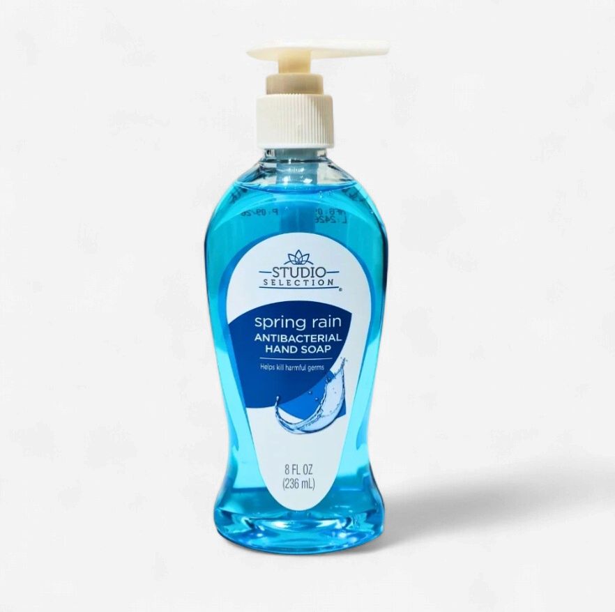 STUDIO SELECTION ANTIBACTERIAL HAND SOAP SPRING RAIN 236ML