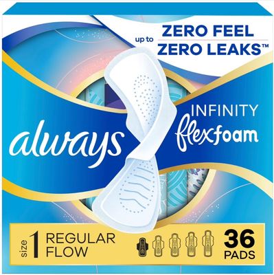 ALWAYS INFINITY FLEXFOAM (SIZE 1) REGULAR FLOW 36PADS