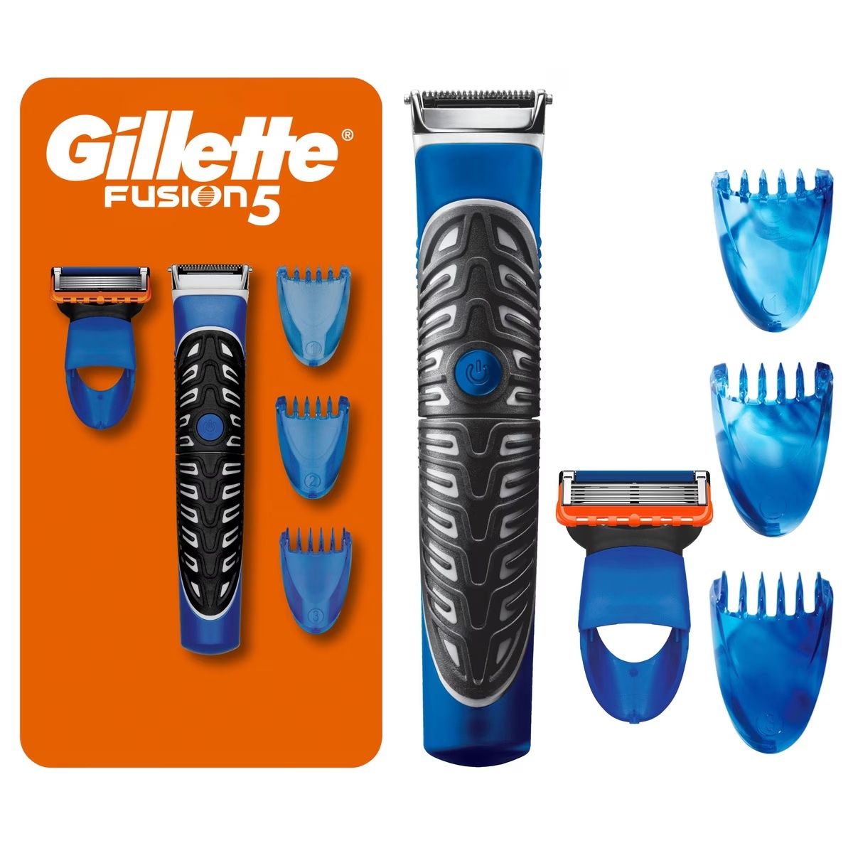 GILLETTE FUSION 5 ALL PURPOSE STYLER 3-IN-1 TRIMMER, RAZOR &amp; EDGER