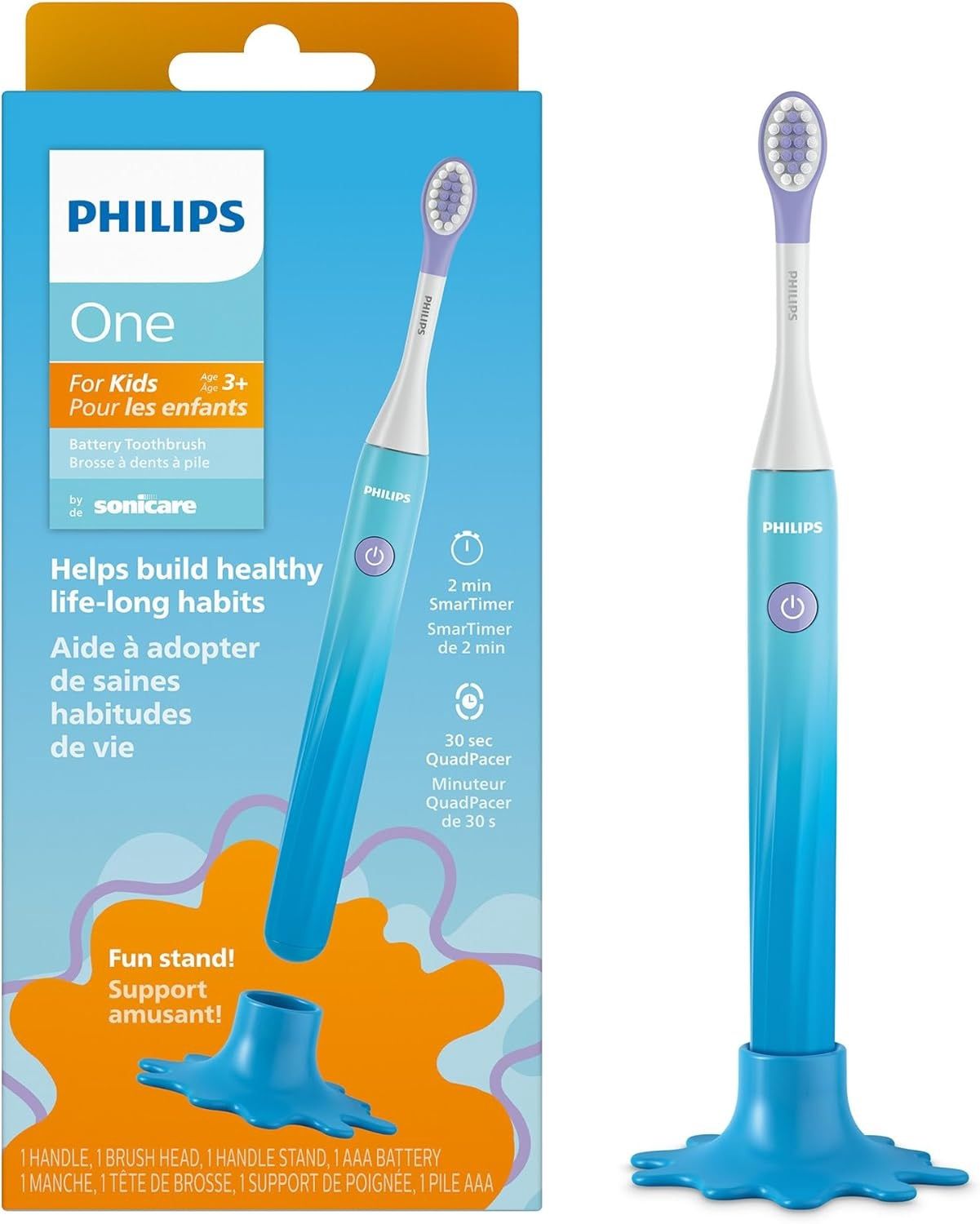 PHILPS SONICARE ONE FOR KIDS POWER TOOTHBRUSH