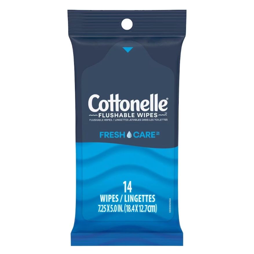 COTTONELLE FLUSHABLE WIPES FRESH CARE 14'S