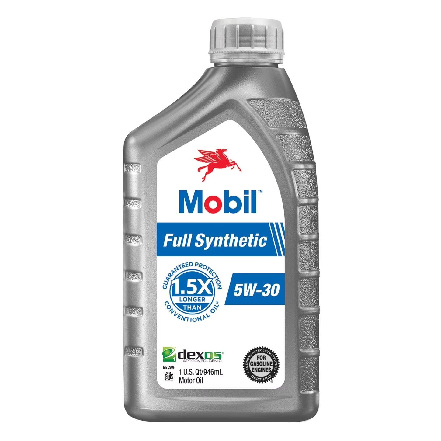 MOBIL (5W-30) FULL SYNTHETIC MOTOR OIL 946ML