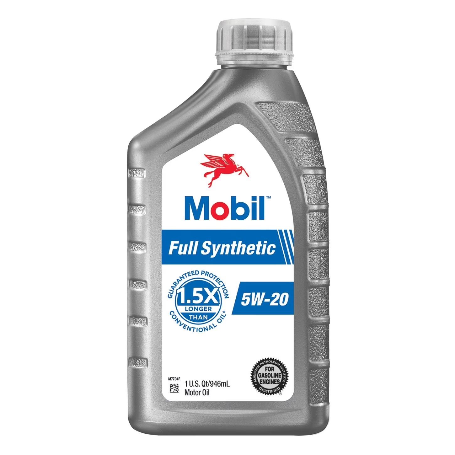 MOBIL (5W-20) FULL SYNTHETIC MOTOR OIL 946ML