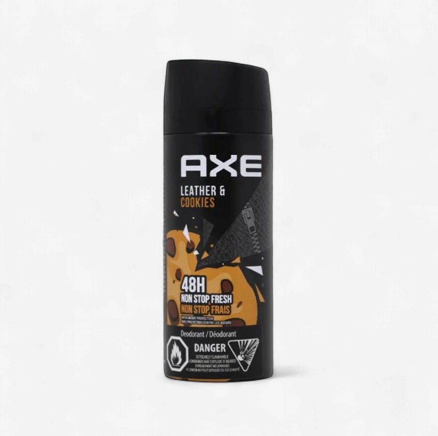 AXE SPRAY 150ML LEATHER &amp; COOKIES