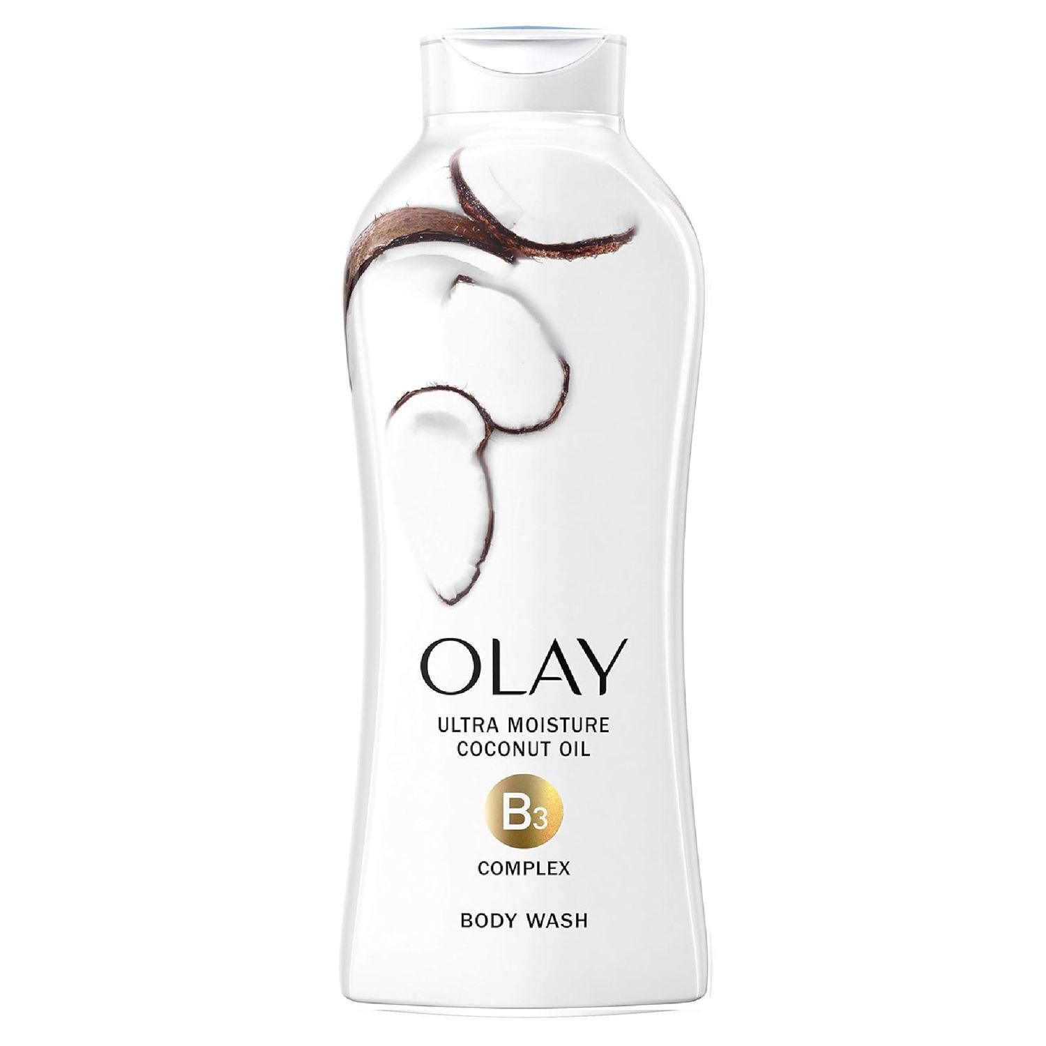 OLAY ULTRA MOISTURE BODY WASH 650ML COCONUT OIL B3 COMPLEX