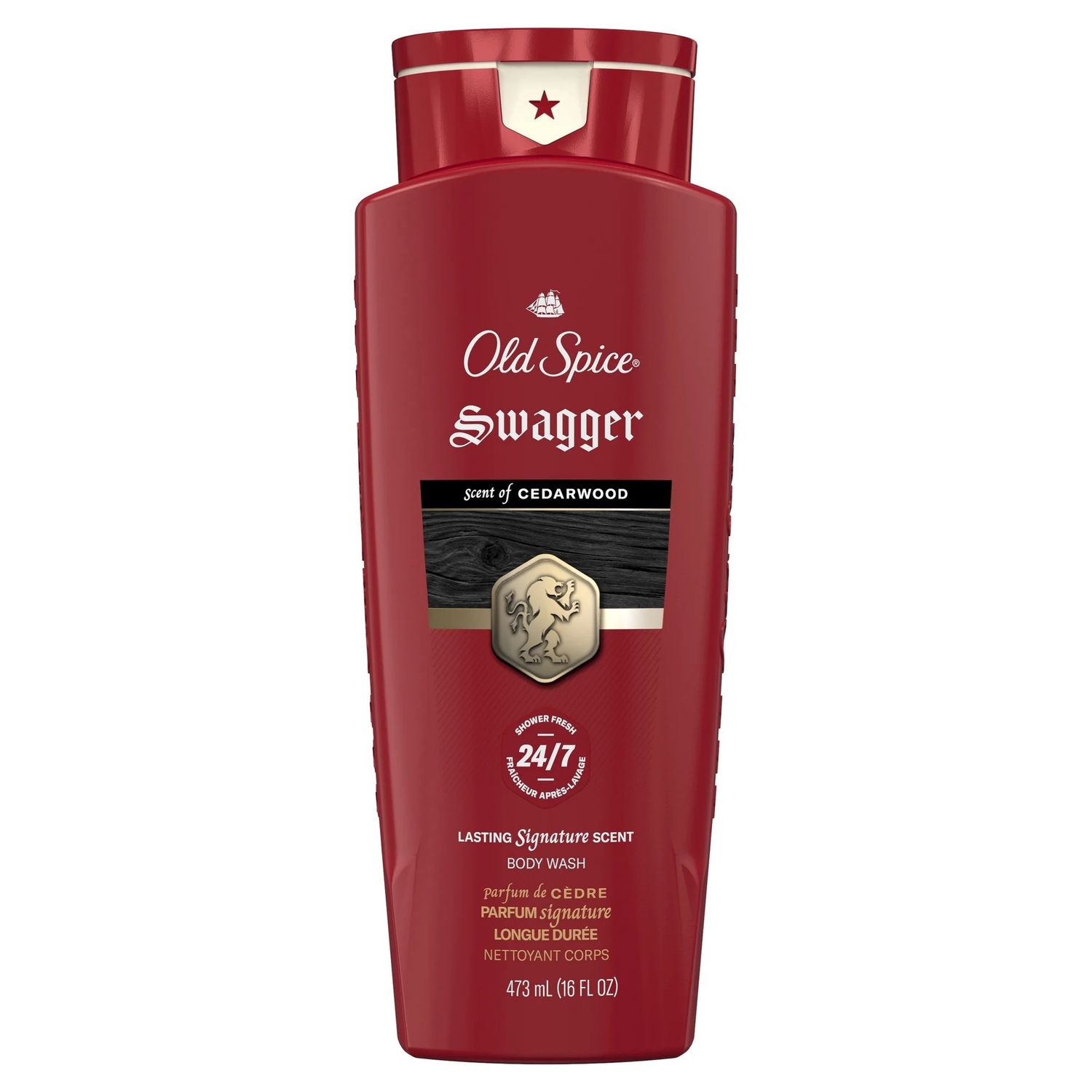 OLD SPICE BODY WASH 473ML SWAGGER CEDARWOOD
