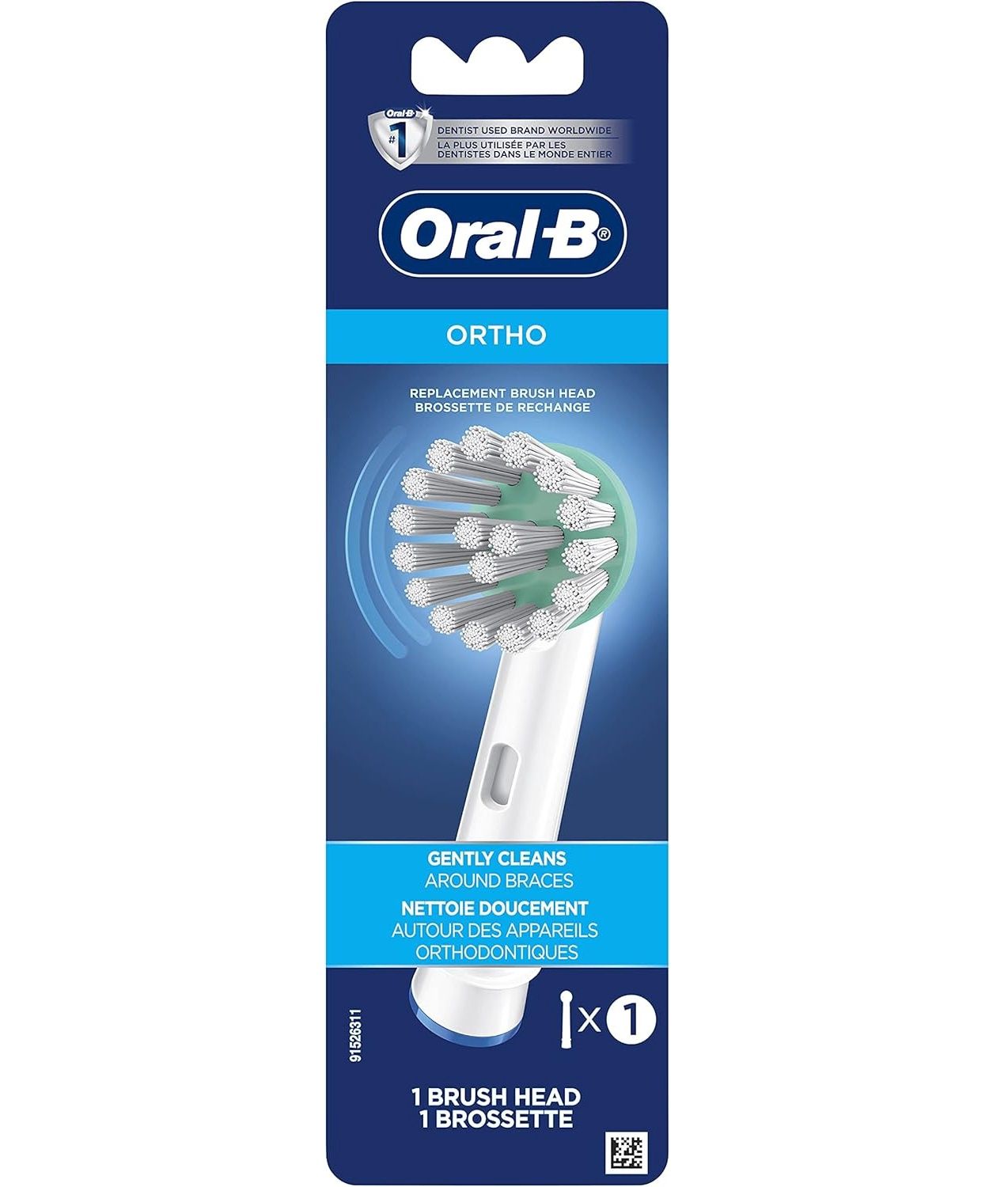 ORAL-B ORTHO REPLACEMENT BRUSH HEAD