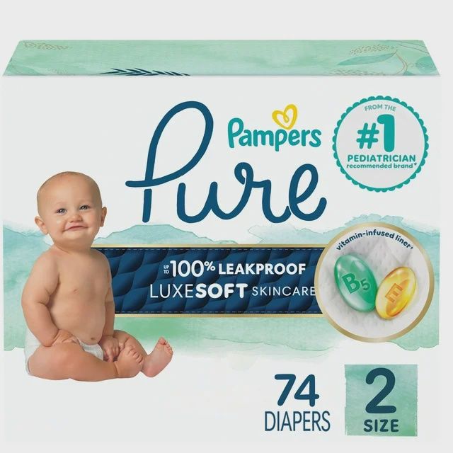 PAMPERS PURE SIZE 2