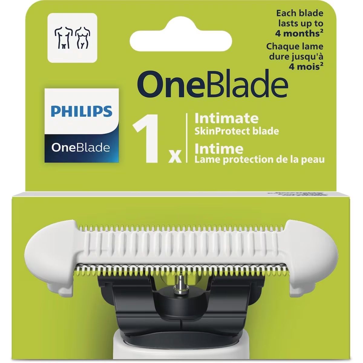 PHILIPS ONE BLADE INTIMATE CARTRIDGE (1PACK)