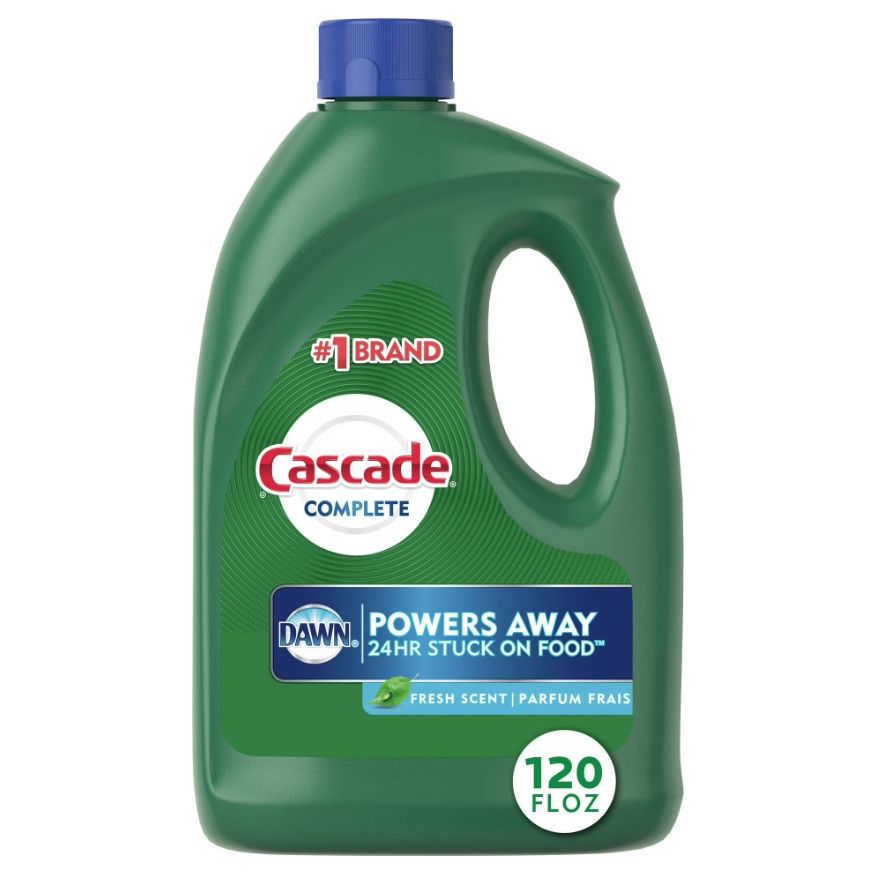 CASCADE COMPLETE LIQUID DETERGENT FRESH SCENT (120 OZ)