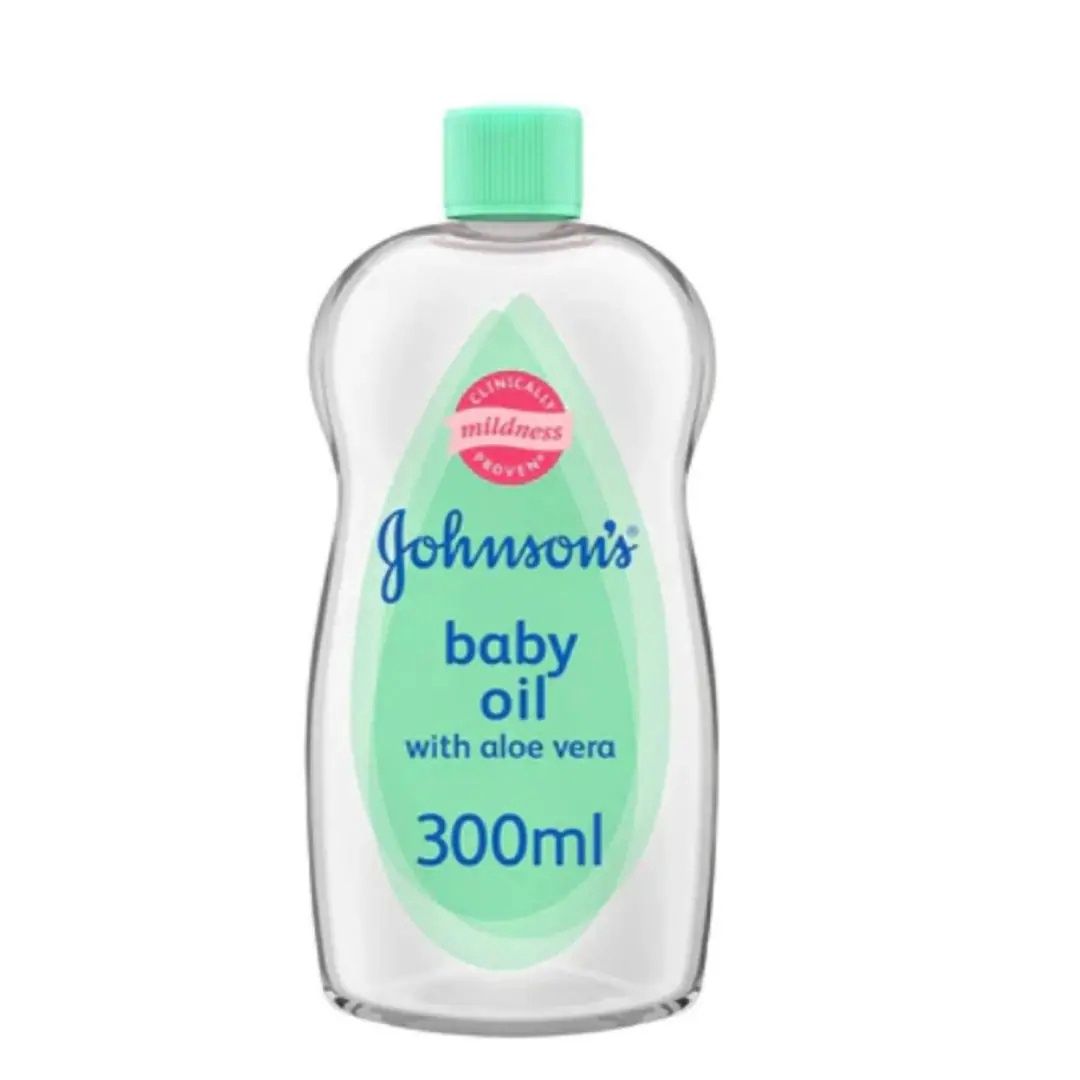 JOHNSONS BABY OIL 300ML ALOE VERA