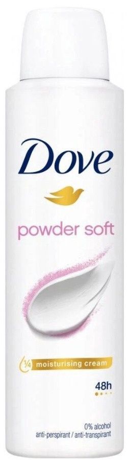 DOVE SPRAY 150ML POWDER SOFT