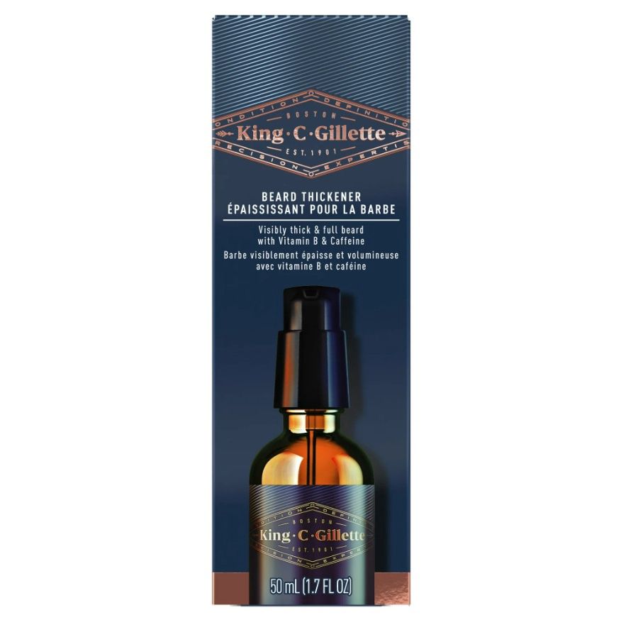 KING C GILLETTE BEARD THICKENER 50ML