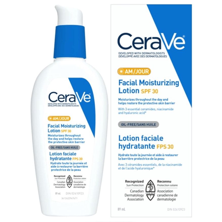 CERAVE AM FACIAL MOISTURIZING LOTION SPF30 89ML