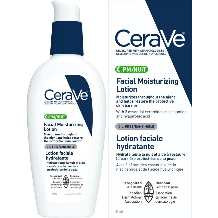 CERAVE PM FACIAL MOISTURIZING LOTION 89ML