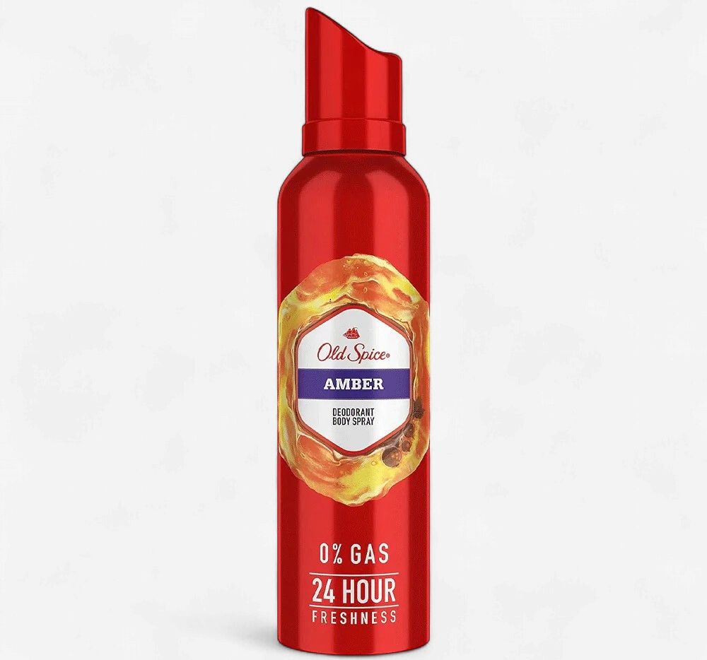 OLD SPICE SPRAY 140ML AMBER