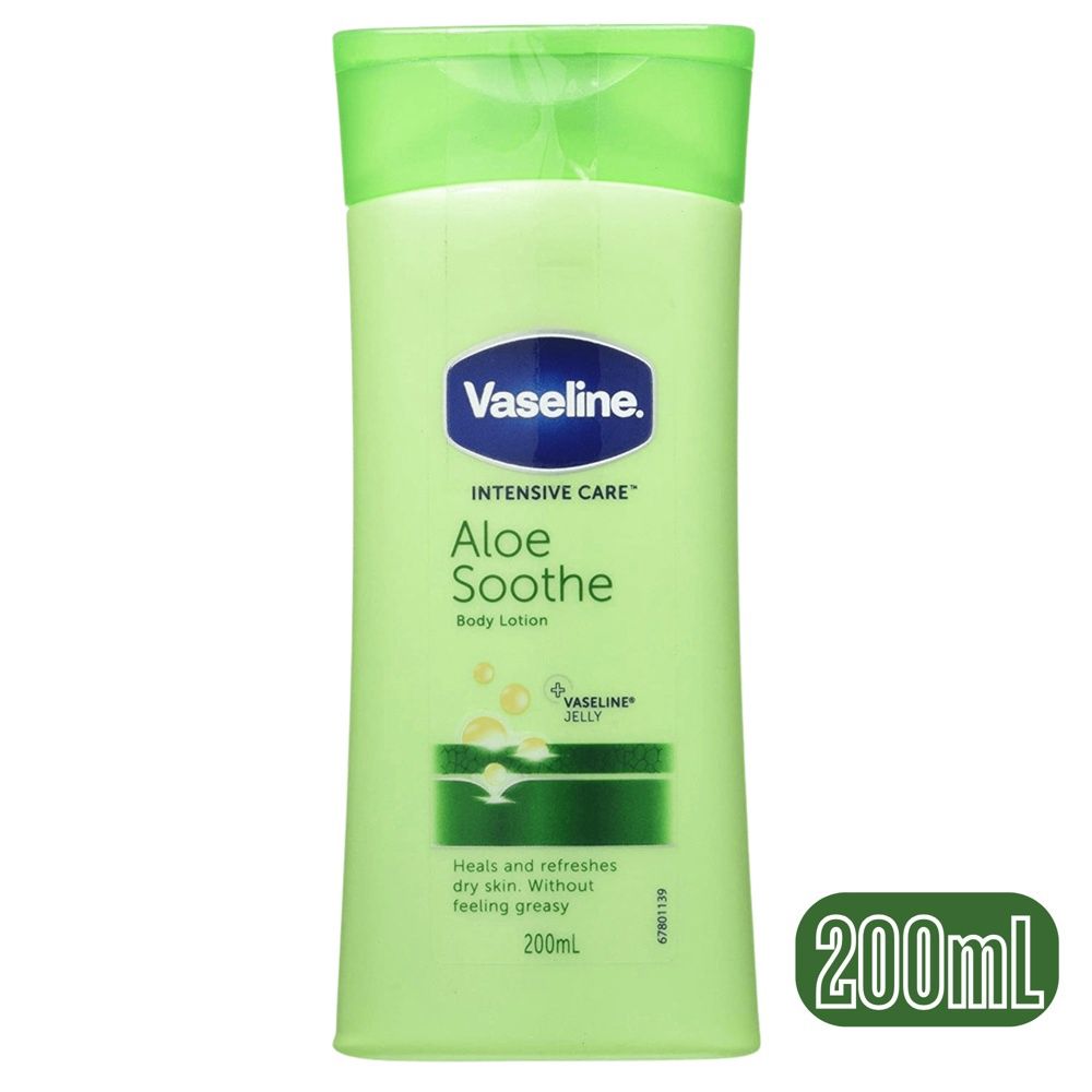 VASELINE BODY LOTION ALOE SOOTHE 200ML