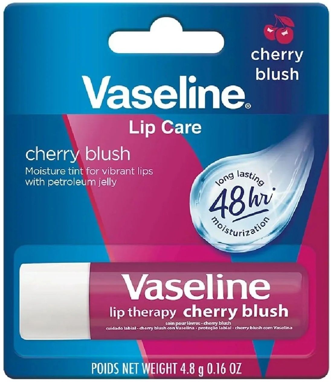VASELINE LIP THERAPY 4.8G CHERRY BLUSH