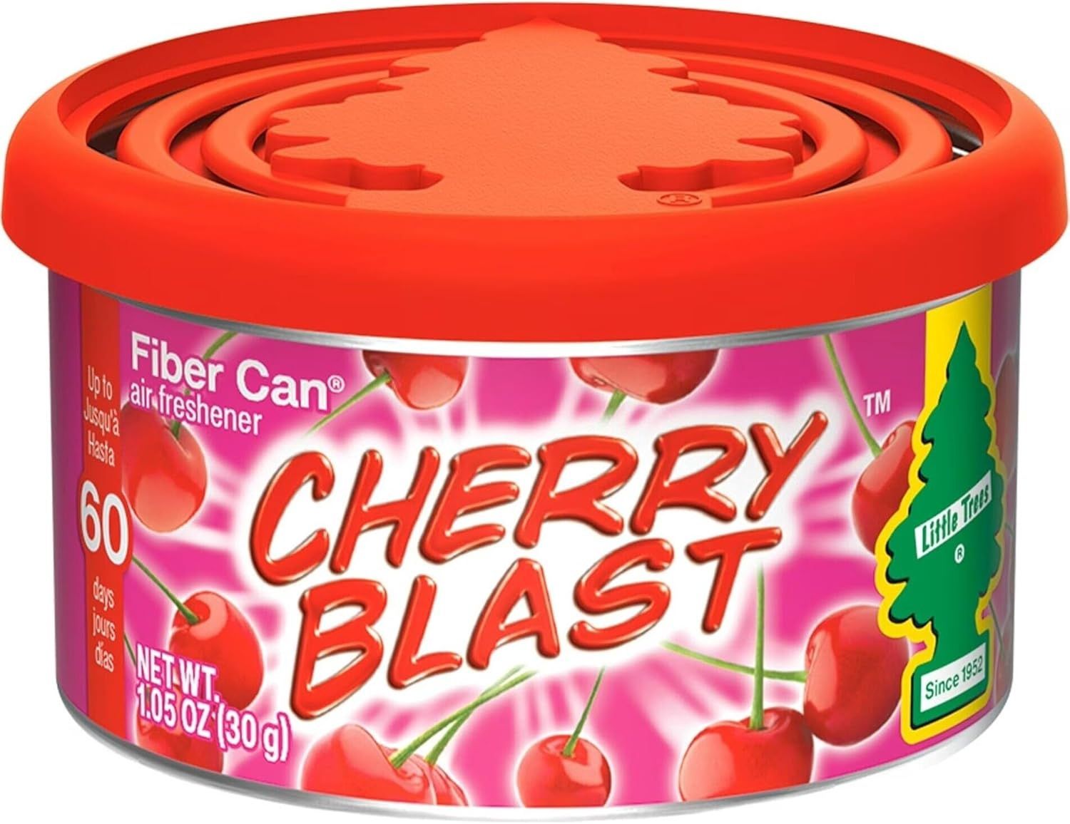 LITTLE TREES 30G FIBER CAN CHERRY BLAST