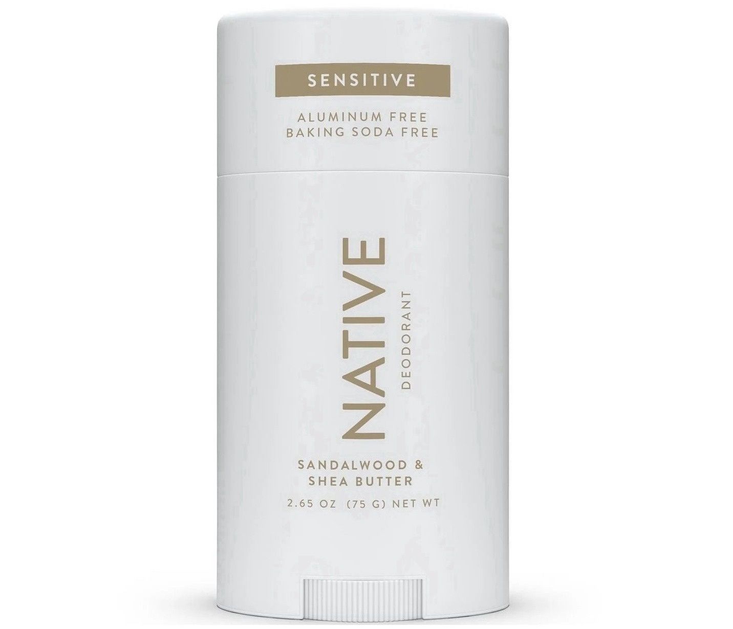 NATIVE DEODORANT 75G SENSITIVE SANDALWOOD &amp; SHEA BUTTER