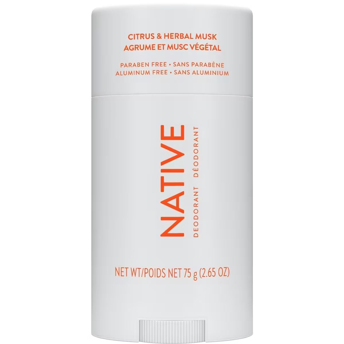 NATIVE DEODORANT 75G CITRUS &amp; HERBAL MUSK