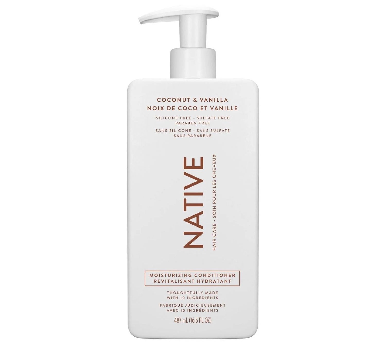 NATIVE MOISTURIZING CONDITIONER 487ML COCONUT &amp; VANILLA (PUMP)