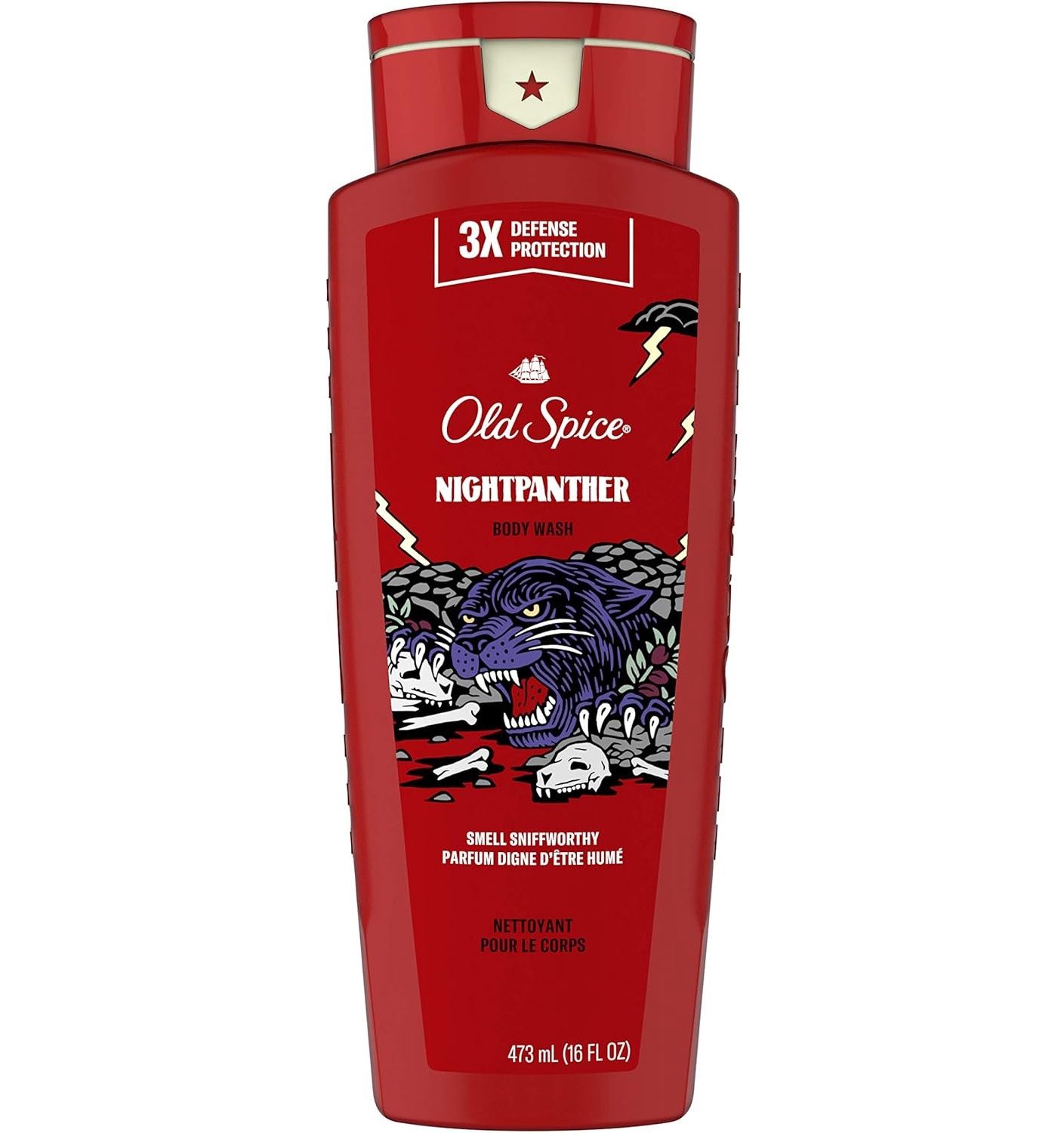 OLD SPICE BODY WASH 473ML NIGHTPANTHER