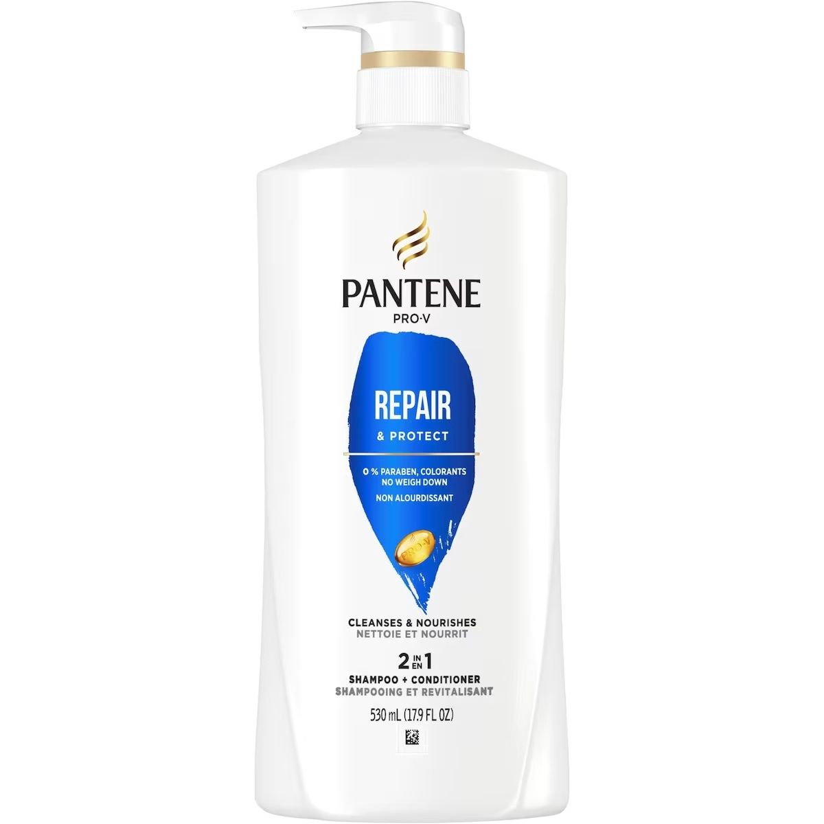 PANTENE PRO-V 2-IN-1 SHAMPOO CONDITIONER REPAIR &amp; PROTECT 530ML