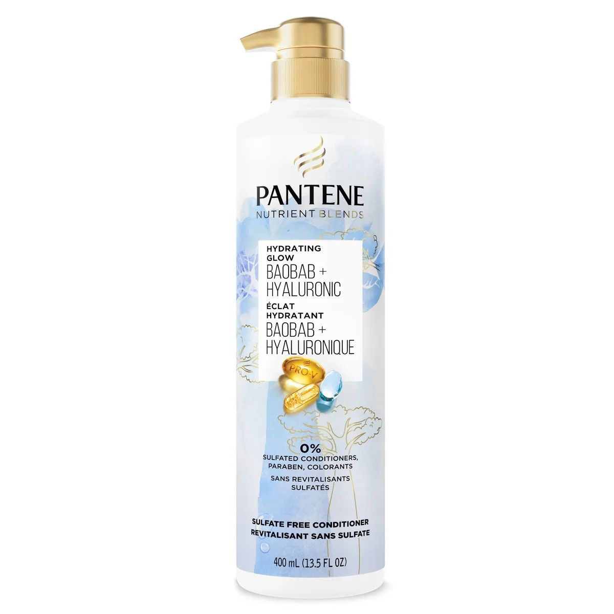 PANTENE PRO-V NUTRIENT BLENDS HYDRATING GLOW CONDITIONER 400ML BAOBA ESSENCE