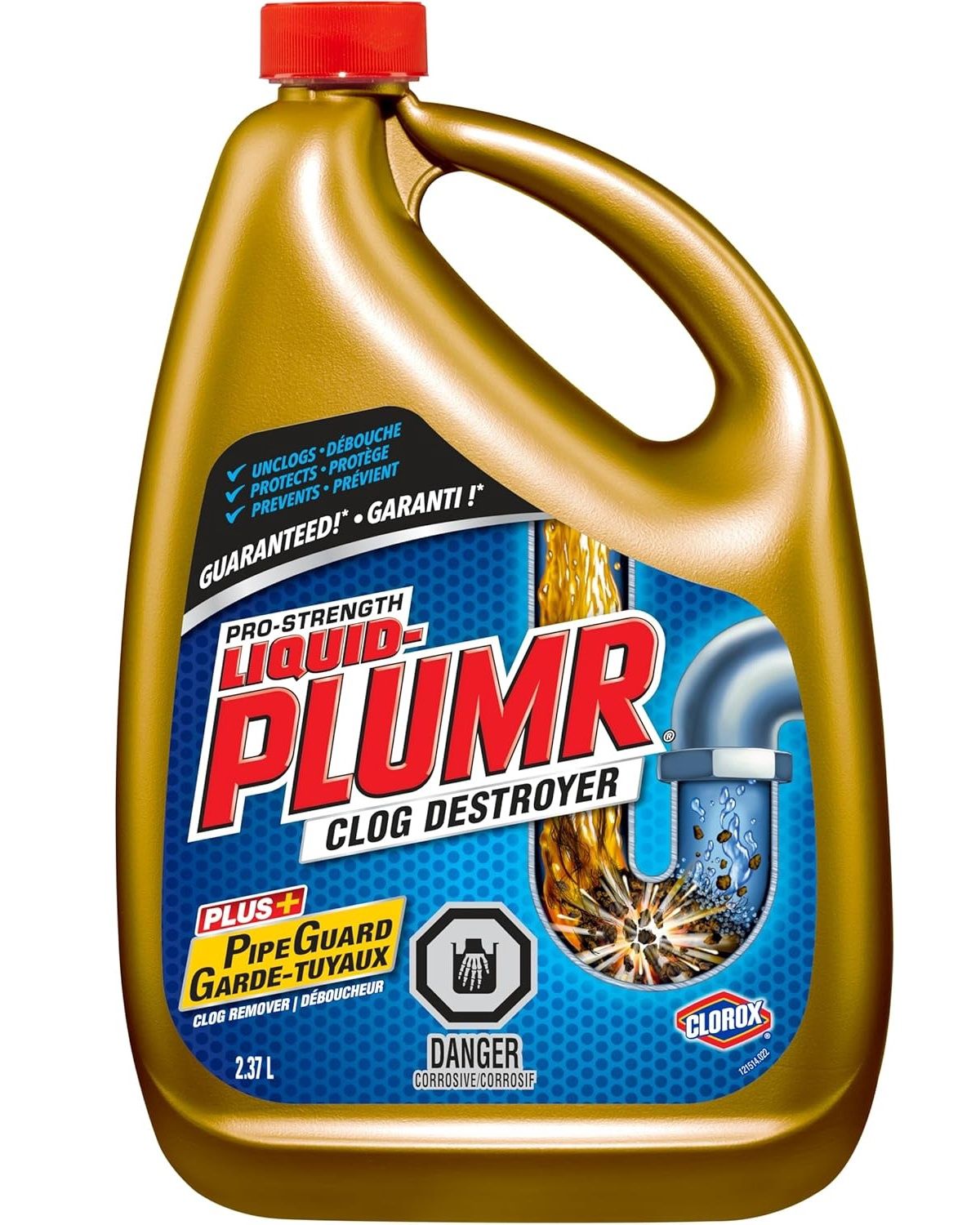 LIQUID-PLUMR CLOG REMOVER PRO-STRENGTH 2.37L