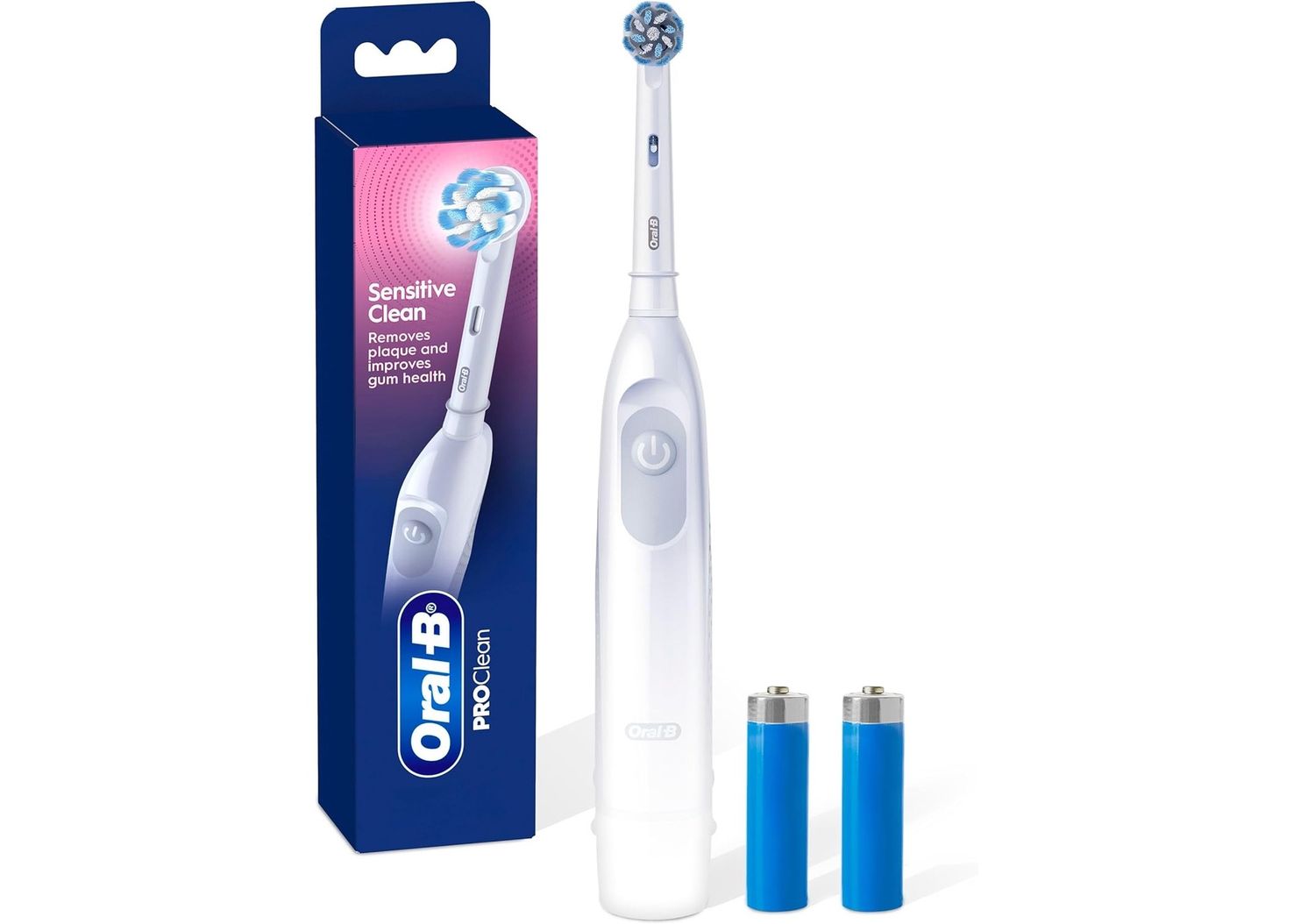 ORAL-B PRO 100 POWER TOOTHBRUSH SENSITIVE CLEAN