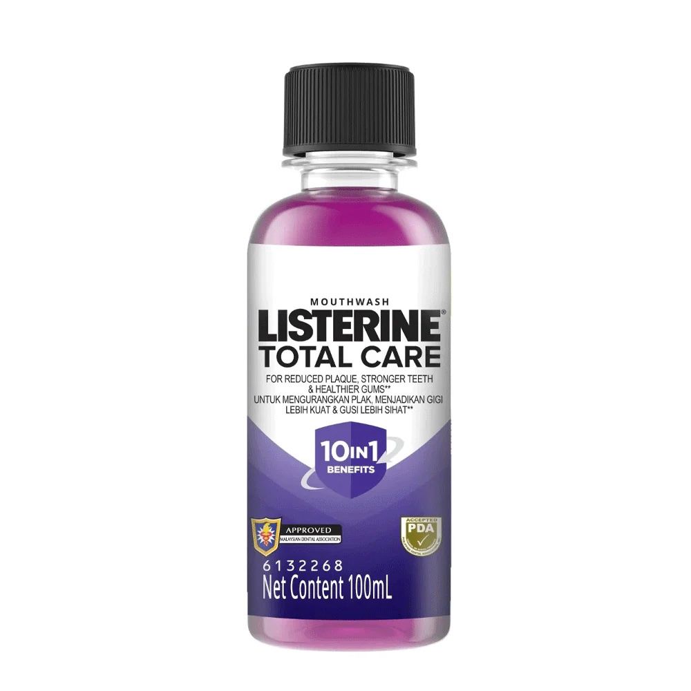 LISTERINE MOUTHWASH TOTAL CARE 10-IN-1 BENEFITS 100ML