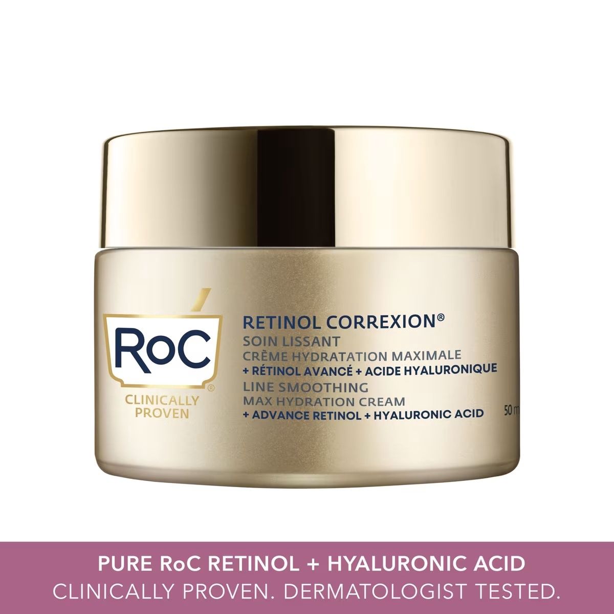 ROC RETINOL CORREXION LINE SMOOTHING MAN HYDRATION CREAM 50ML