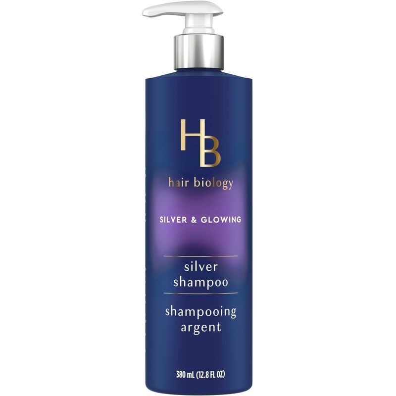 HAIR BIOLOGY SILVER &amp; GLOWING SHAMPOO 380ML