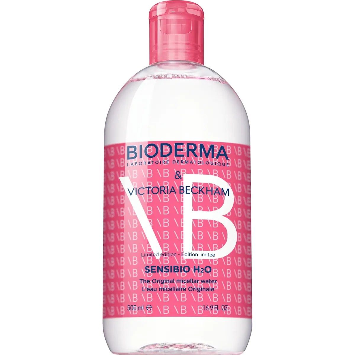 BIODERMA LABORATOIRE DERMATOLOGIQUE &amp; VICTORIA BECKHAM SENSIBIO H2O THE ORIGINAL MICELLAR WATER 500ML