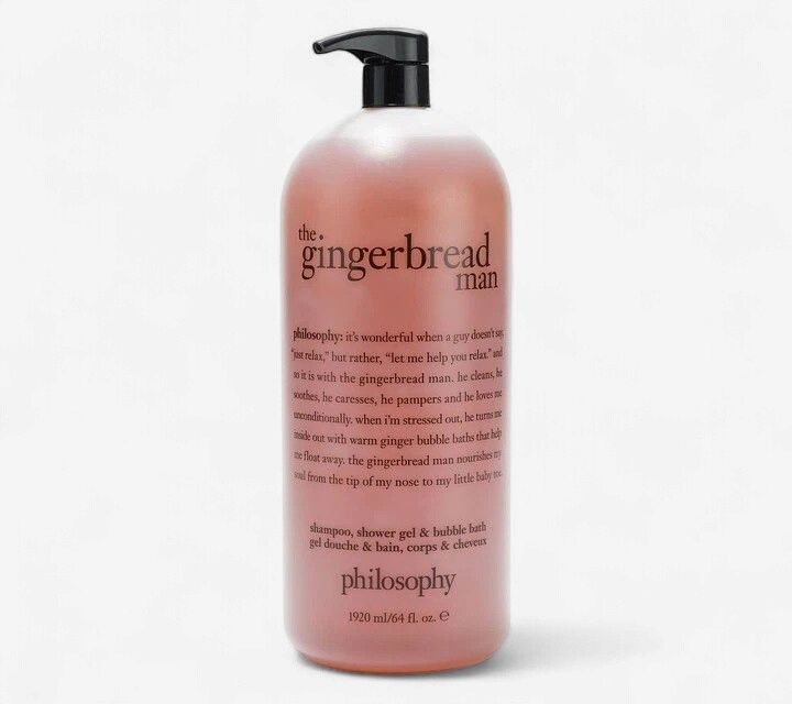 PHILOSOPHY THE GINGERBREAD MAN 3-IN-1 SHAMPOO BODY WASH &amp; BUBBLE BATH 1920ML