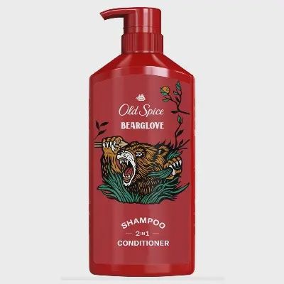 OLD SPICE 2-IN-1 SHAMPOO CONDITIONER BEARGLOVE 650ML