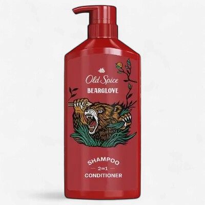 OLD SPICE 2-IN-1 SHAMPOO CONDITIONER BEARGLOVE 650ML