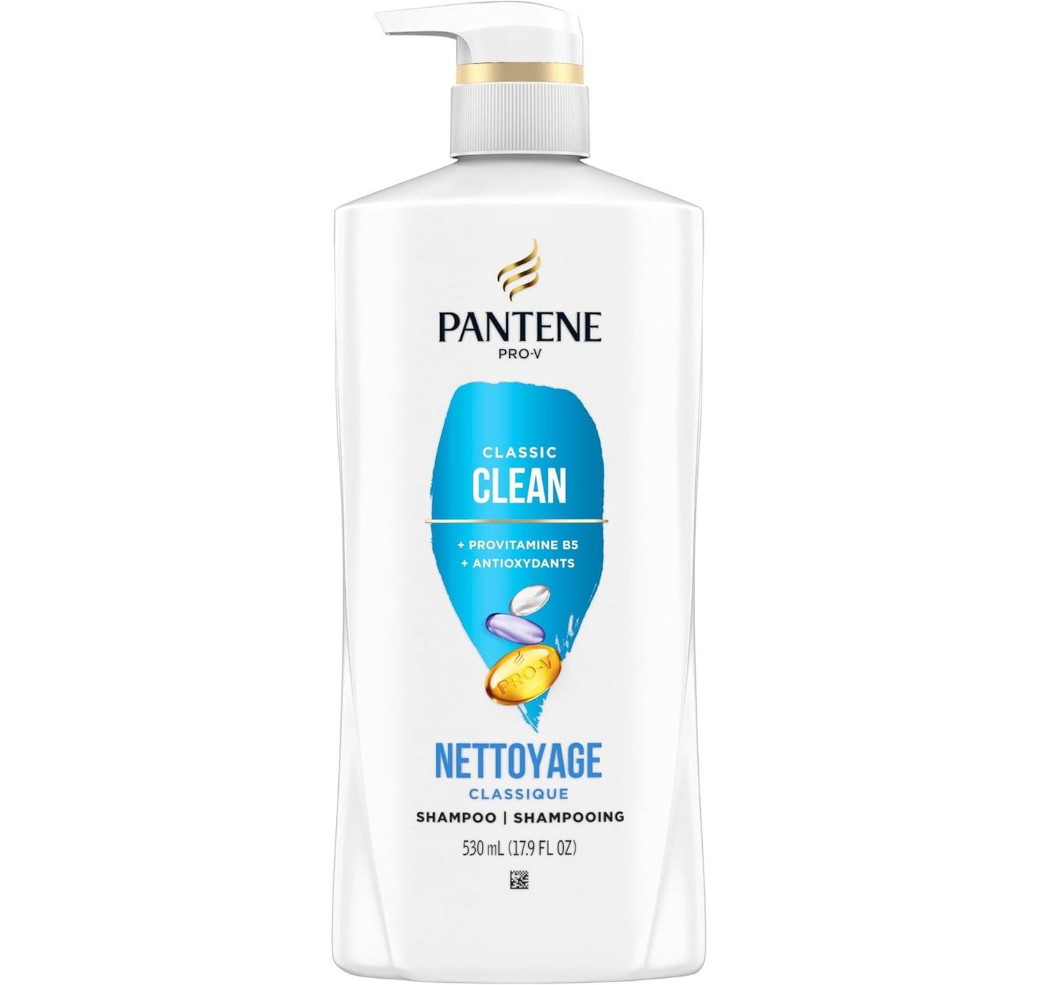 PANTENE PRO-V SHAMPOO CLASSIC CLEAN 530ML